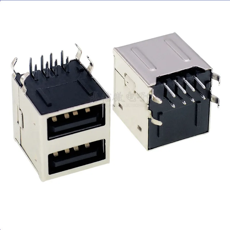Double A Double Layer Full Package USB Female Socket Computer Motherboard Accessories