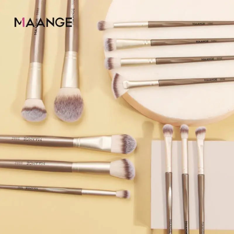 Makeup Brushes Set Black/Champagne Professional With Natural Hair Foundation Powder Eyeshadow Make Up Brush Beauty Tools