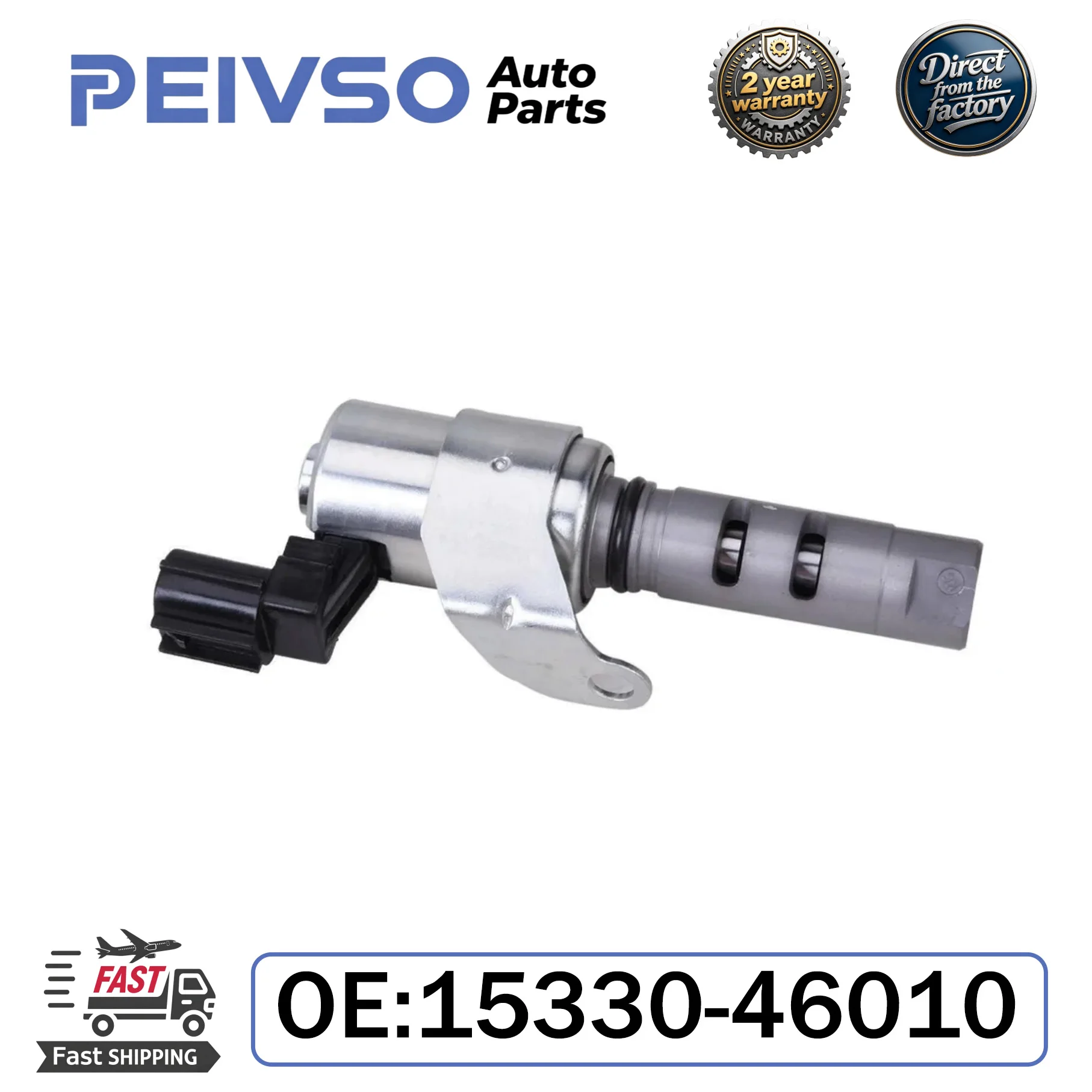 

PEIVSO VVT Variable Valve Timing Solenoid 15330-46010 15330-46011 For Lexus GS300 IS300 SC300 Toyota Supra 3.0L L6