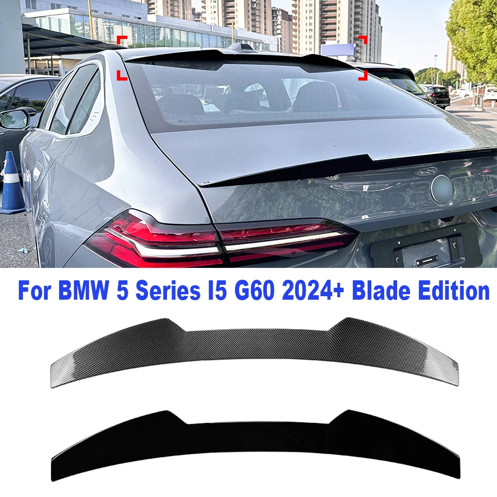 

For BMW 5 Series I5 G60 2024+ Blade Edition Car Tail Wing Rear Trunk Spoiler Wing Roof Spoiler Wings Auto Accessories