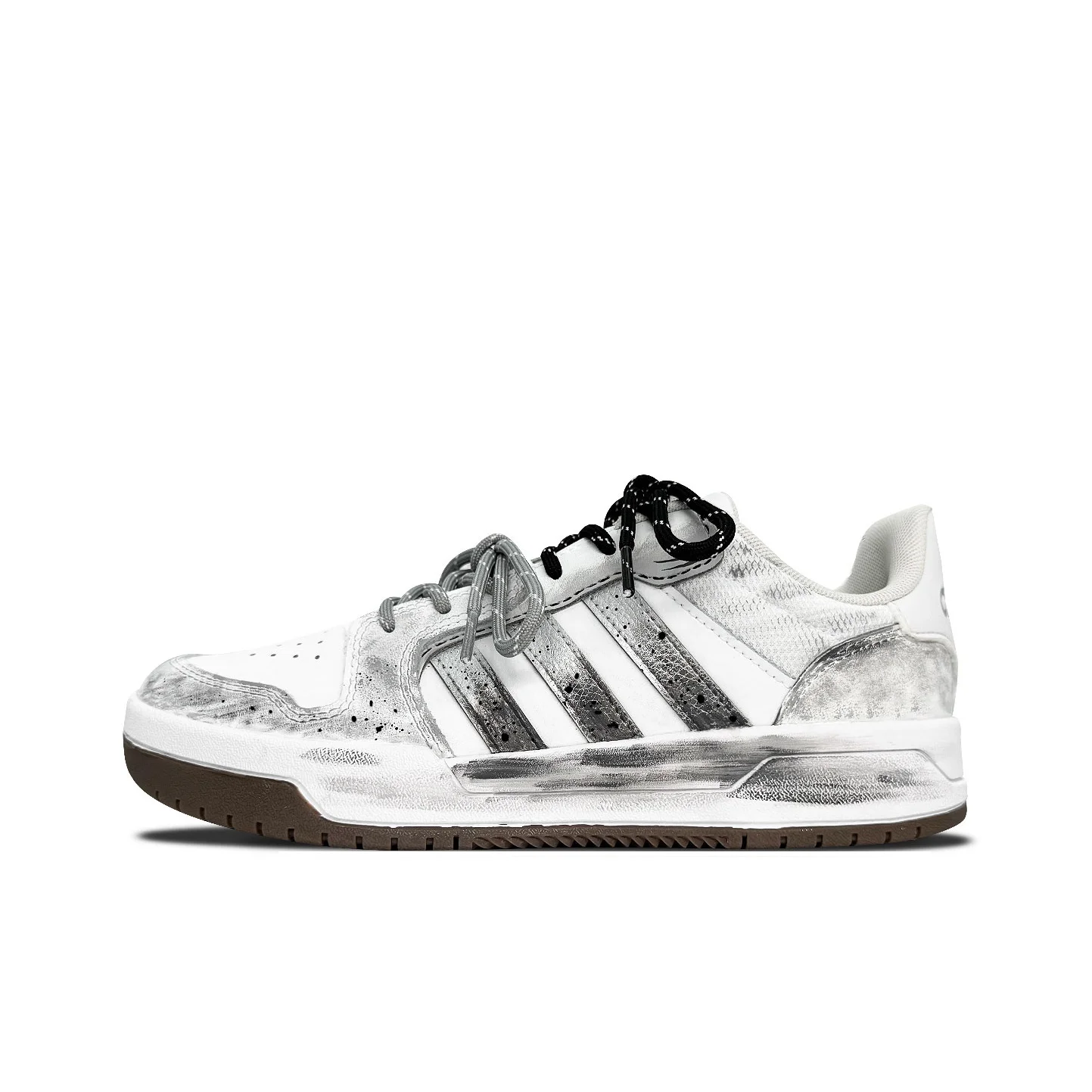 Adidas ENTRAP Low top Casual Shoes Unisex White Gray JP9959（Team1237-）