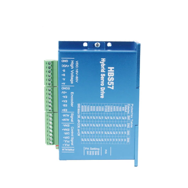 HBS57 Driver NEMA23 Closed-loop Stepper Motor Driver HBS57 Hybrid Servo 16-80VDC