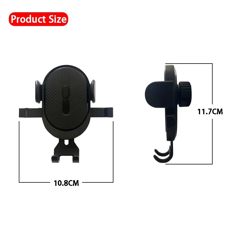 Car Phone Holder For Roewe I5 EI5 I MAX 8 I6 Plus I6 MAX 350 Air Vent Clip Mount Mobile Phone Holder CellPhone Stand Support