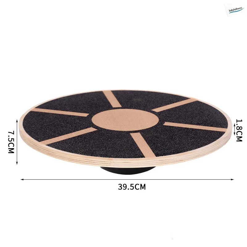 Round Non-Slip Wobble Balance Board, 39.5 cm