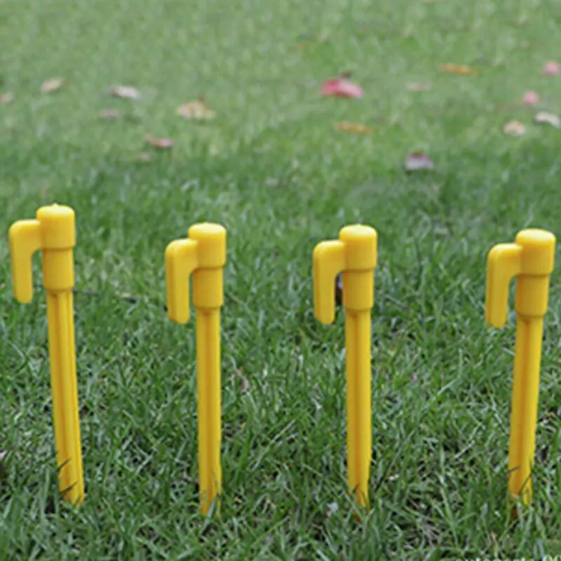 Durable 10 Pcs Outdoor Heavy Duty Camping Stake Nails Pegs Pins Tents Stakes Nails Fixing