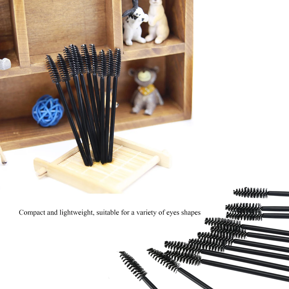 

Disposable Mascara Wands Eyelash mascara brush eyelash brush Eye Lash Makeup Brush black mascara wands