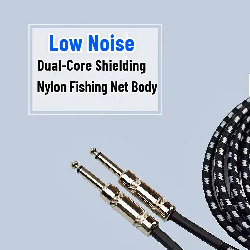 Гитарный кабель премиум-класса, шнур для бас-кабеля, усилитель 1/4, прямой угол, для электрической мандолины, Pro Audio