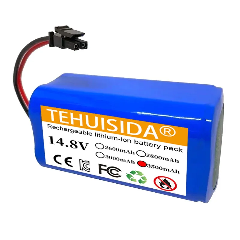 14,8 В 2600-3500 мАч для аккумуляторов Polaris Lmou PolarlS 3200 Lmou Bagot BG800 Kyvol E31 CoredyR750, аккумулятор для подметального робота 14,4 В