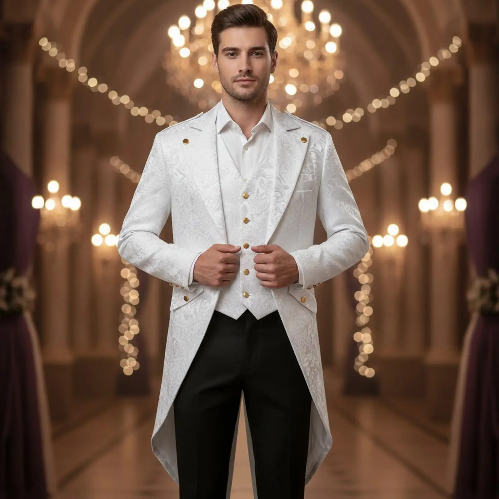 structured-men-tailcoat-jacket-polyester-floral-embossed-formal-wear-for-cosplay-events-and-stage-acting