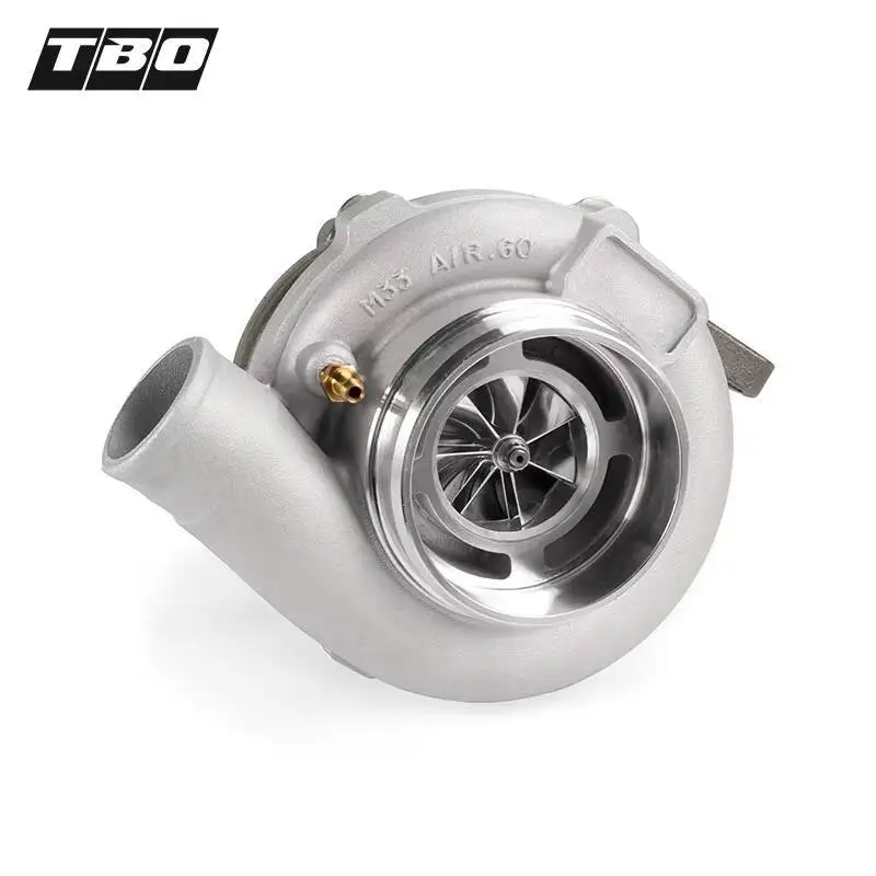 

TBO GTX3076-53 Колесо компрессора заготовки A/R.63V Band T3 Подшипник журнала Универсальный гоночный GT30 Turbo GT3076 Турбокомпрессор