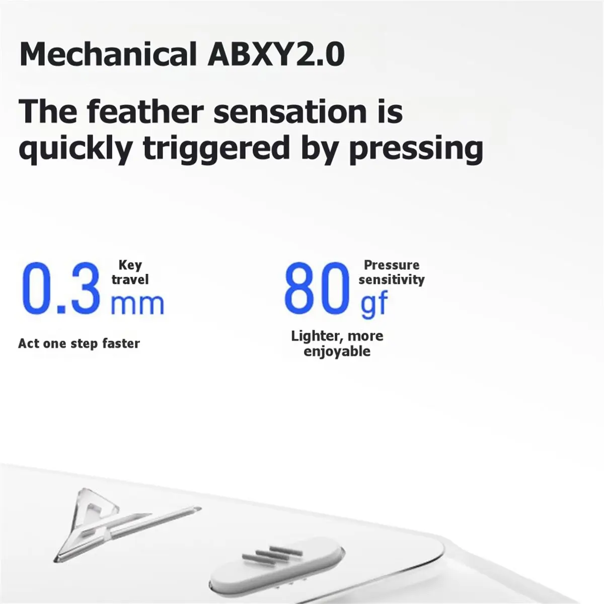 5 Game Controller Joystick 2.0 Lever Force-Transfer Structure Force Feedback Trigger Gamepad for Phone PC