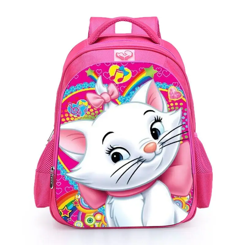 16 inch Girls School Bags Princess Cartoon Schoolbags Pink Backpack kids Cartoon Primary Bookbag Kids Mochila Infantil