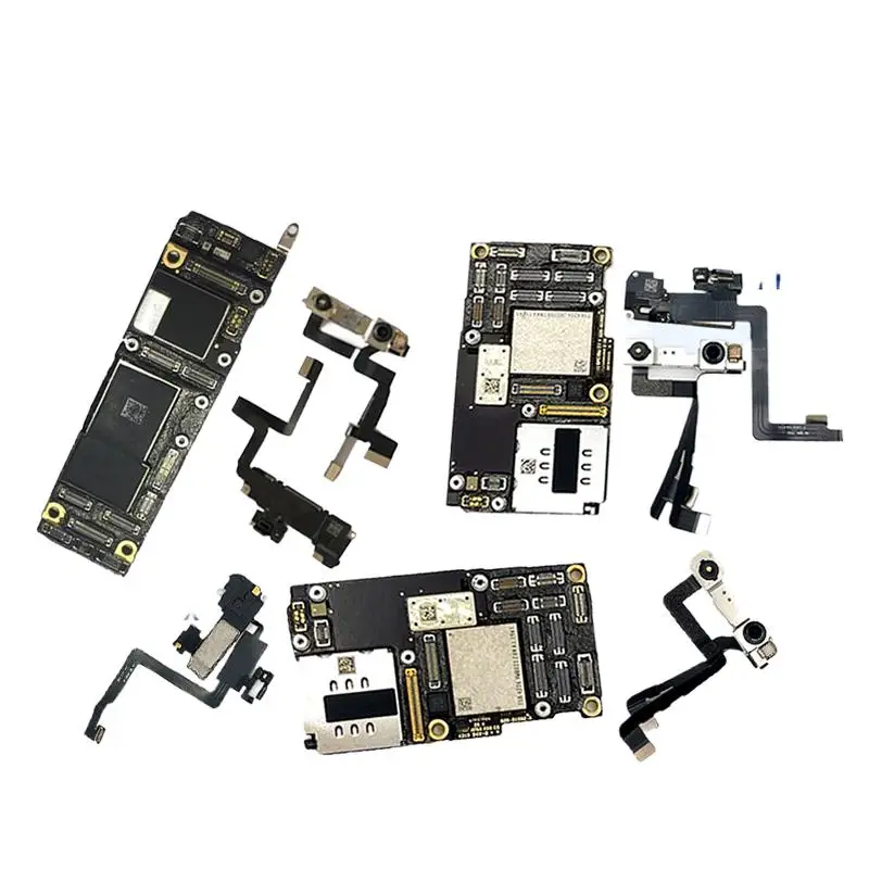 100%Original Unlocked Motherboard For iPhone 11 Pro Max Logic Main Board With Face ID Fully Tested Support System Cleaned iCloud