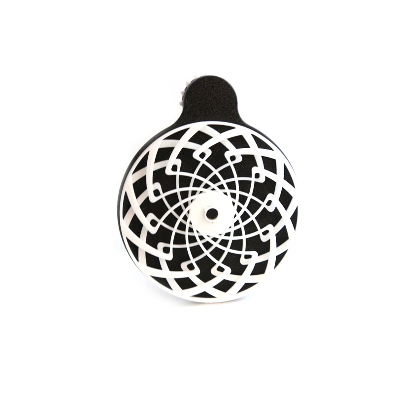 3D プリントダイナミックフィジェットスピナースパイラルサイケデリックギア指先スピナースタイリッシュなミニマリスト楽しいストレス解消おもちゃモデル