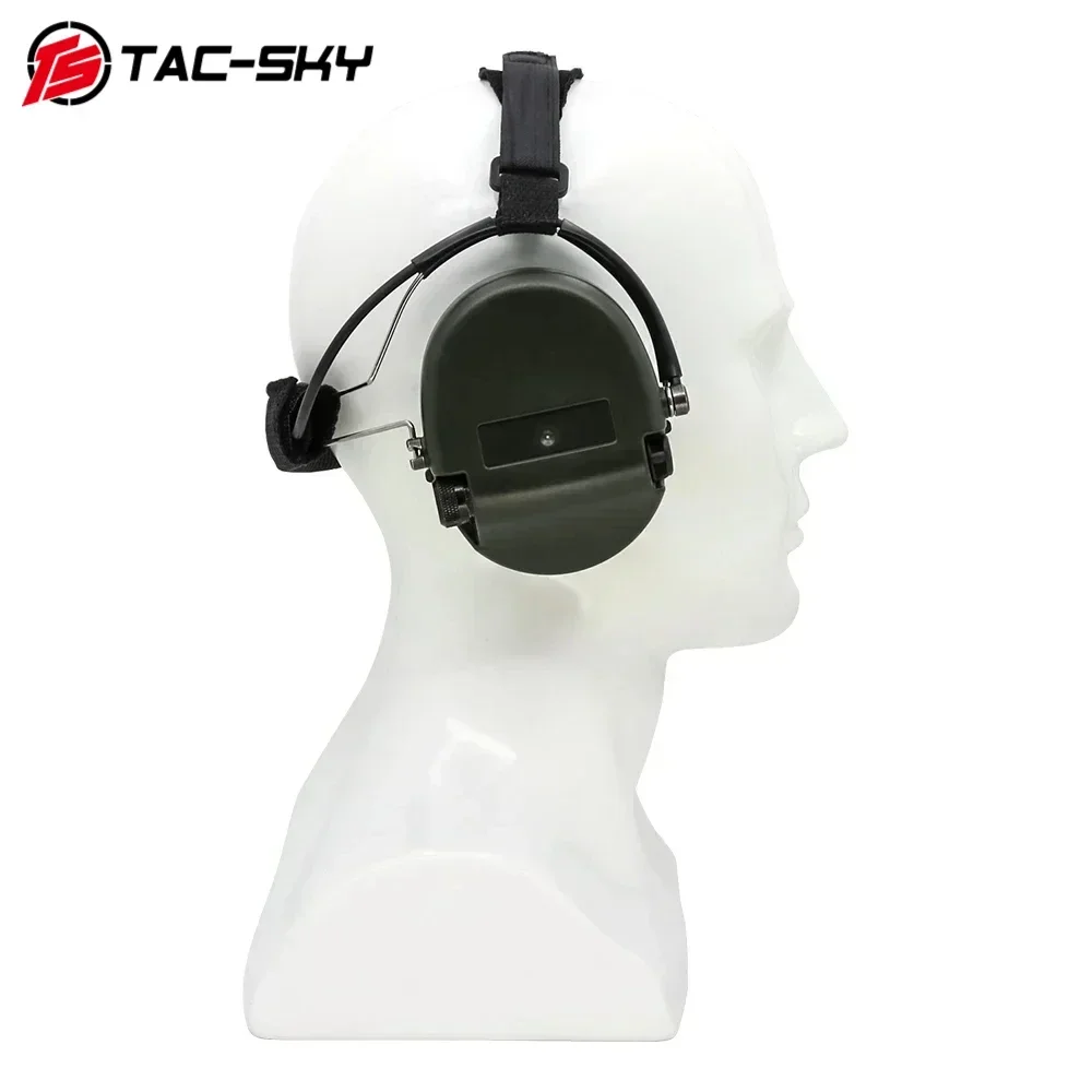 TS TAC-SKY TCI LIBERATOR II SORD Tactical Airsoft Hunting Headset with SORDIN Tactical Headset