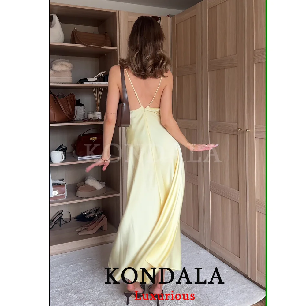 KONDALA Сексуальное шикарное ж – обзор и цена Yellow Summer Clothing