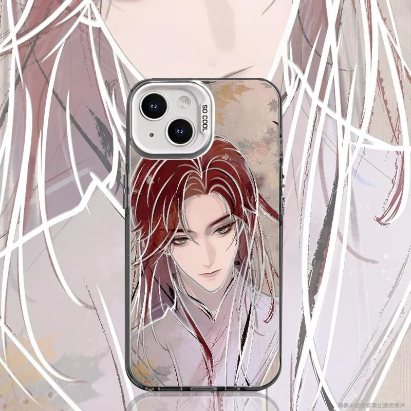 Funda de Teléfono con Diseño de Anime de Chico Guapo para iPhone 11 12 13 14 15 16 17 Pro Max Plus AiR 17ProMax, Estilo Chino, Carcasa de Dibujos Animados