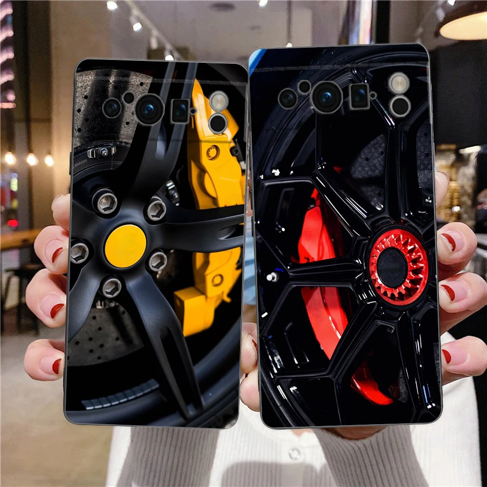 Google Pixel 8A - Sports Car Wheel Tire Phone Case