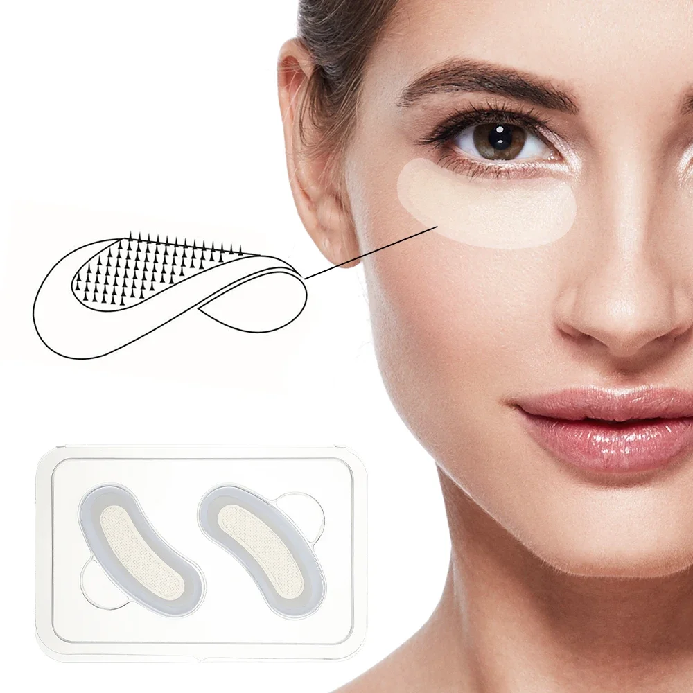 Hyaluronic Acid Microneedle Eye Patches Anti Wrinkle Remove Dark Circles Bags Lighten Eye Lines Eye Mask Eye Moisturizing Care