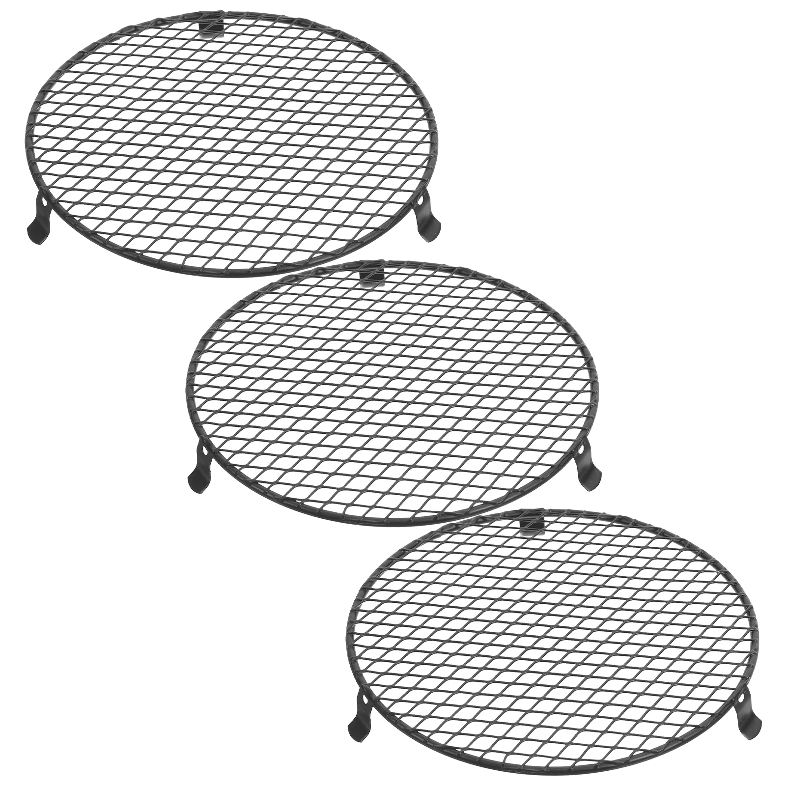 

3Pcs Reptile Cage Lamp Guard Heat Resistant Mesh Cover for Lizard Snake Tank Safety Lamp Protector Ventilation Design