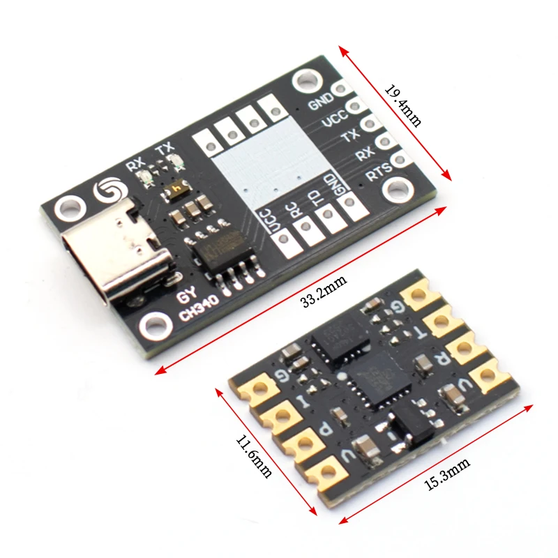 WAVGAT GY-25T 6DOF Six-axis Serial Port I2C Gyroscope Acceleration Angle And Tilt Sensor Module