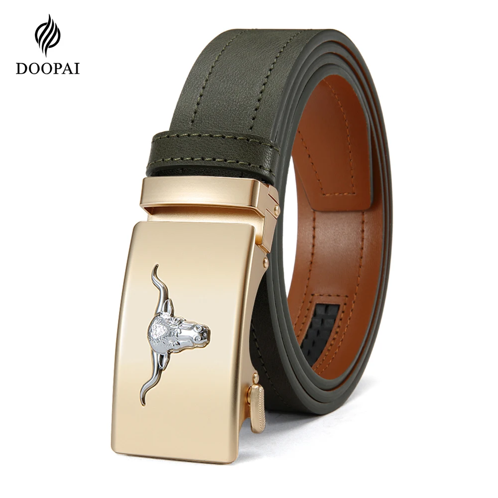 Männer Gürtel Metall Automatische Schnalle PU Leder Gürtel Top Qualität männer Gürtel Luxus Designer Leder Gürtel für Männer Männlich gürtel