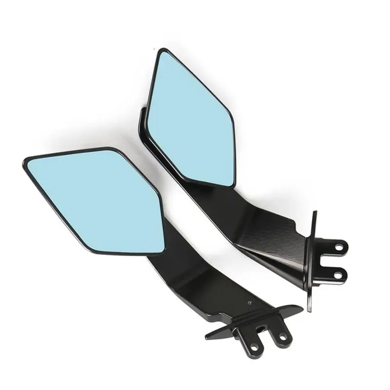 Motorcycle Rearview Mirror Fixed Wind Wing Mirror For T-Max 500/530/560 Wind Wing