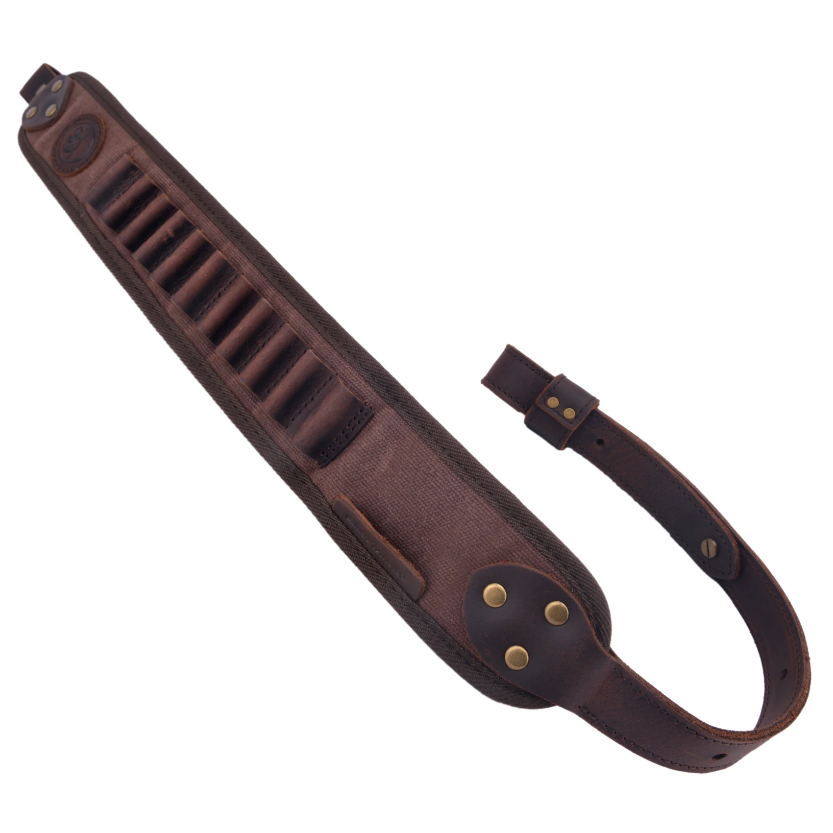 

Retro Canvas Leather Gun Carry Sling Rifle Ammo Strap for .30-30.308.45-70.30-06