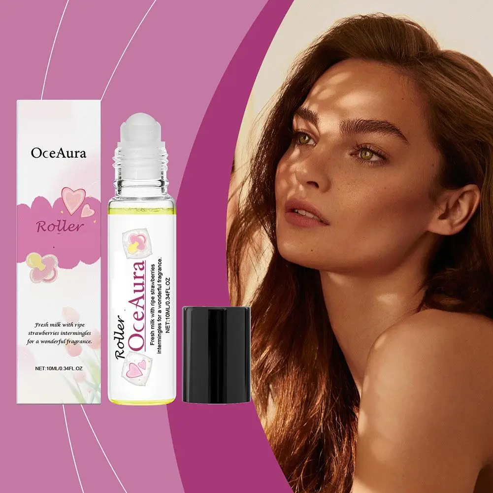 10 مل عطر رولر بال عطر يدوم طويلاً فرمون عطر عطر زيت جوهر للنساء