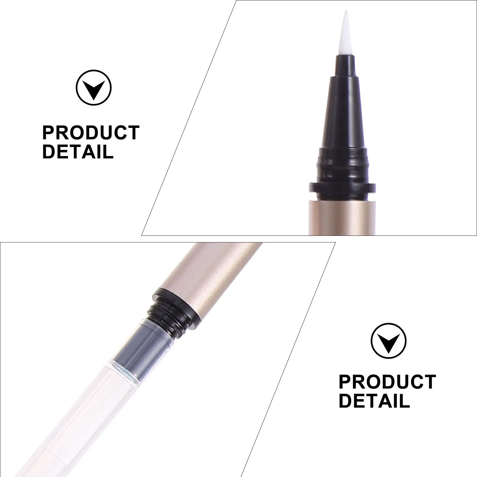 5 stuks 1 ml eyeliner lege buis hervulbare vloeistofcontainer voor opslag lichtgewicht draagbaar ontwerp ideale doe-het-zelf vulling