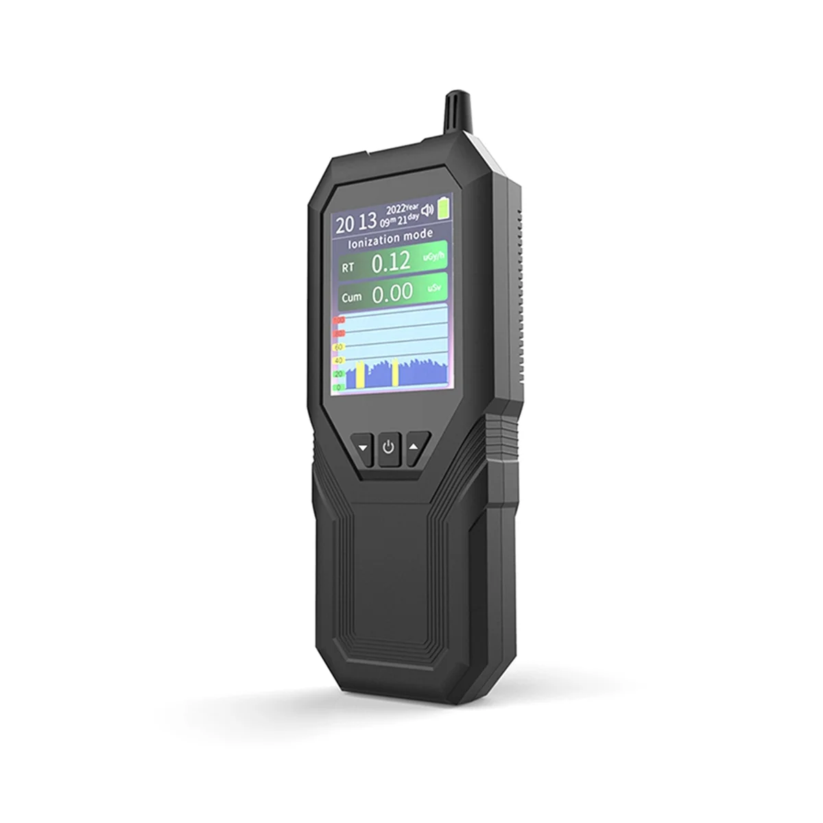 

Geiger Counter Nuclear Radiation Detector Monitor Dosimeter Black,Lonization Ray Radioactive Tester Usvh Ugyh Mrh Cpm