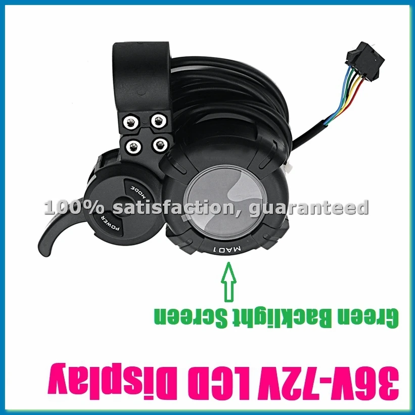 다마오 MA01 전동 스쿠터 LCD 디스플레이 대시보드 백라이트 36V-72V 너클 스로틀 스위치 전동 스쿠터 부품-A79U 썸네일 7