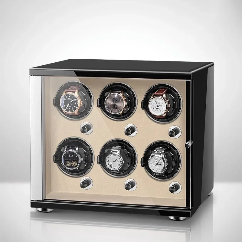 Silent Watch Winder for Automatic Watches Box Mechanical Rotator Watch Winders Motor Boxes Men Watches Display Storage Gift