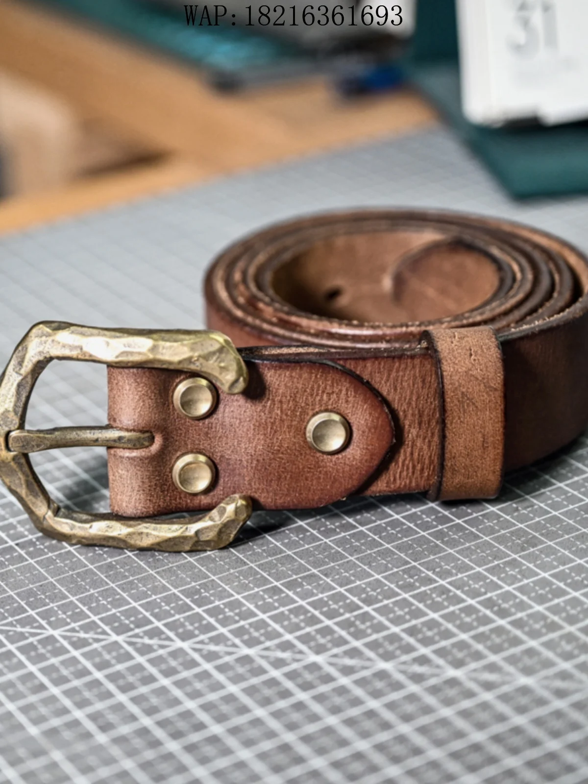 cintura-fatta-a-mano-conciata-al-vegetale-cintura-in-pelle-di-vacchetta-di-primo-strato-fibbia-in-rame-puro