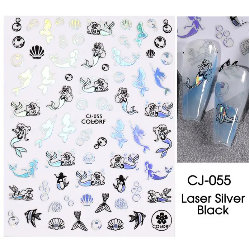 สติกเกอร์เอฟเฟกต์ติดทนนาน สร้างเล็บสวยงาม ตกแต่งเล็บ สร้างการออกแบบเล็บที่สวยงาม เพิ่มสีประกาย