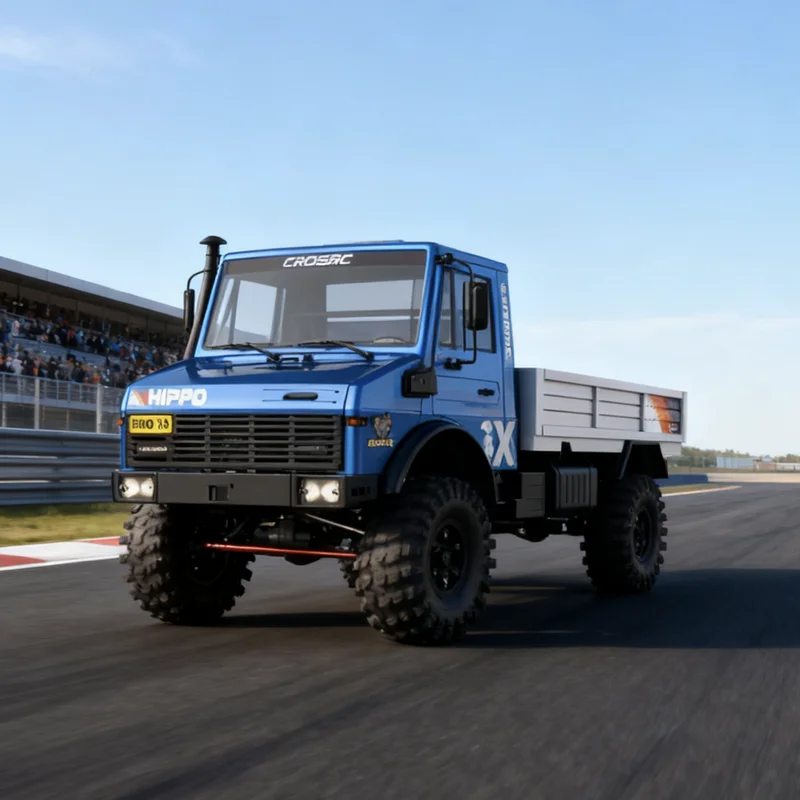 CROSSRC 1:8 سيارة التسلق X6 Big Hippo XL3 Big Wild Elephant RC المهنية سيارة التحكم عن بعد على الطرق الوعرة 6WD شاحنة ذات ست عجلات