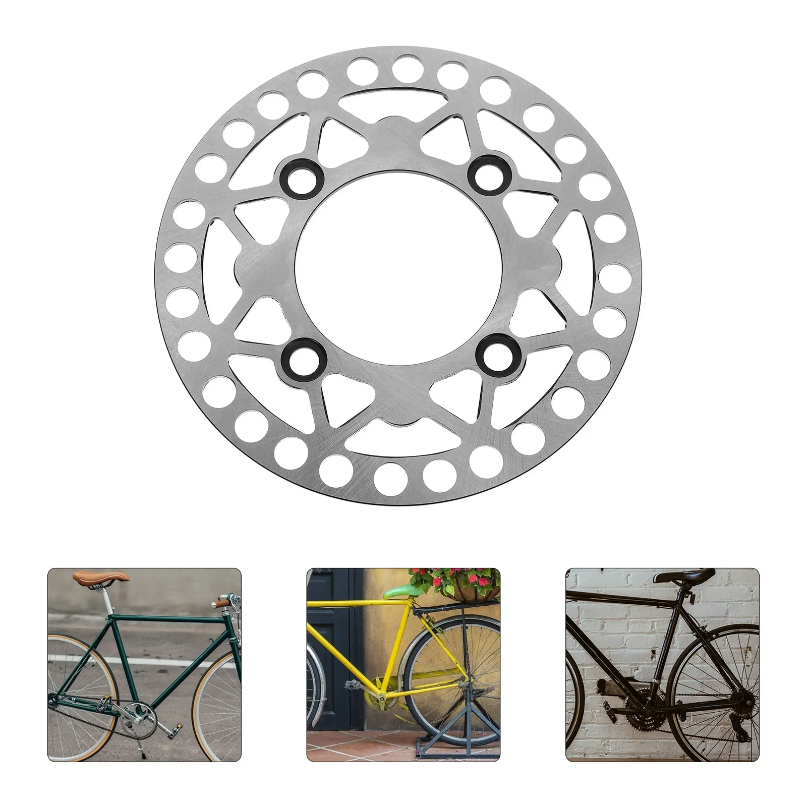 

Front Rear Brake Disc Replacement For Pit Bike Utv Atv Go Kart Metal Steel High Performance Durable Long Lasting Easy