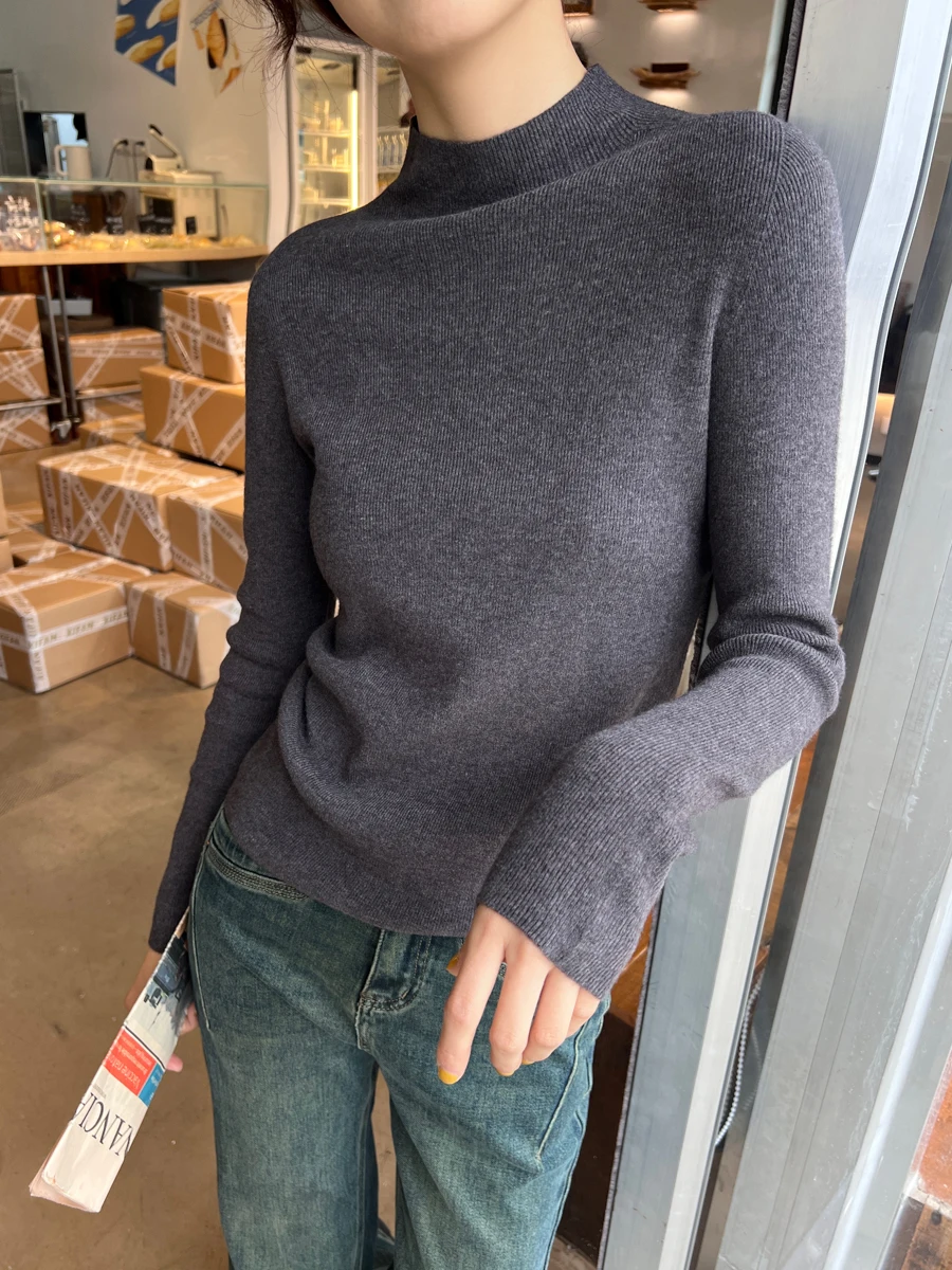 

Sweaters Jumpers Pullovers Womens Gothic Clothes Woman Cardegan Autumn Layered Style BF Y2K Lady OL Work Professional Business