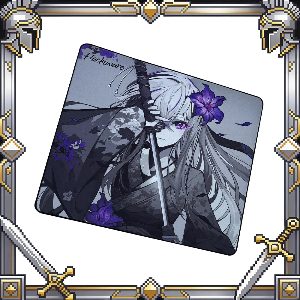 PAN Esports Flower Blade V2 Glass Gaming Mousepad  FPS Both Speed And Smoothness Mouse Pad For TTK APEX CSGO PC Accessories Gift