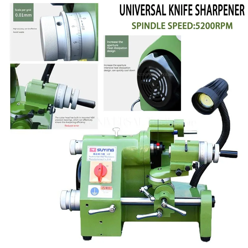 Professional universal sharpening machine 3-16mm sharpening carving machine drill bit milling cutter universal sharpening machin