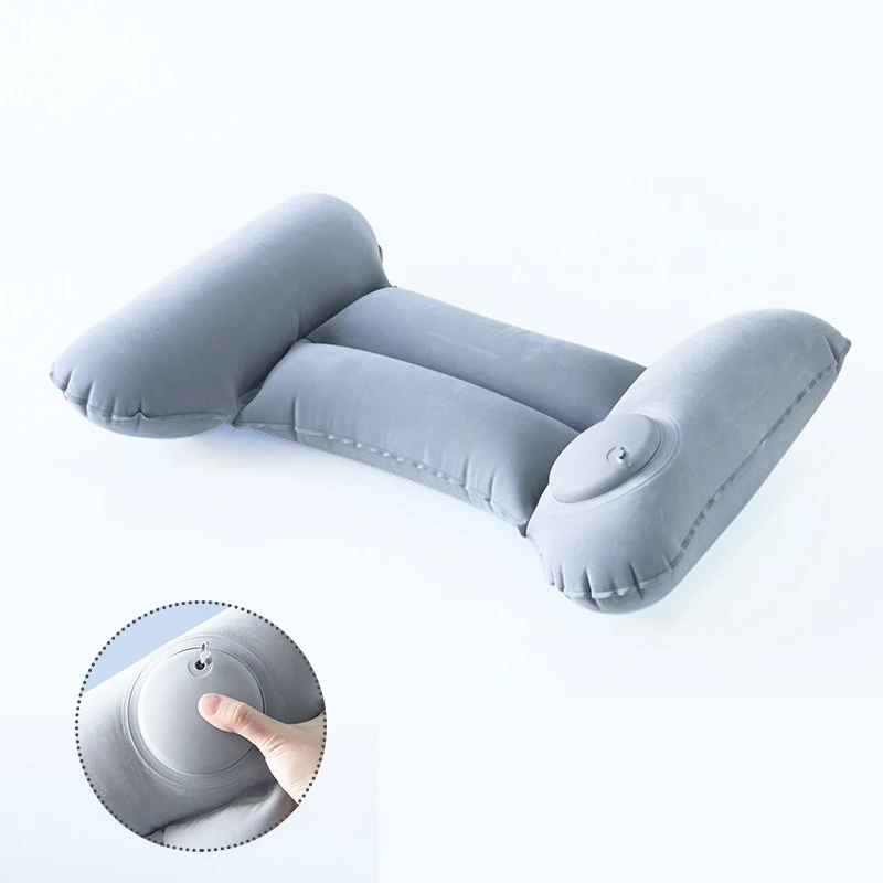 

Push-type Inflatable Lumbar Pillow U-shaped Pillow Long-distance Flight Neck and Waist Support Suitable for Travel and Camping