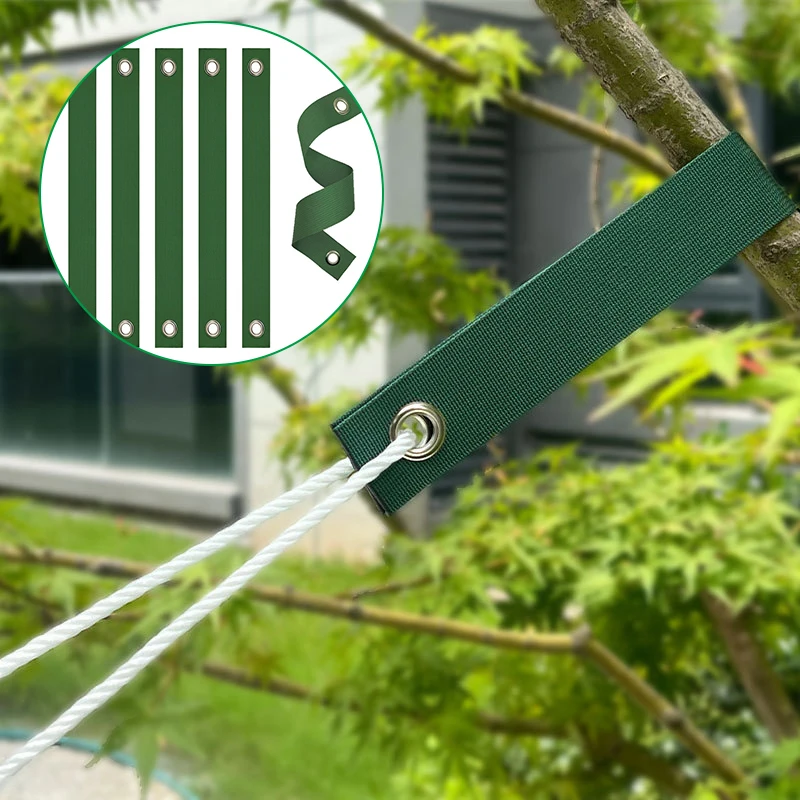 1/6Pcs Windproof Tree Belt Anti-Hurricane Stereotyped Nylon Fixed Strap Good Support Newly Planted Branch Belt Yard Accessory