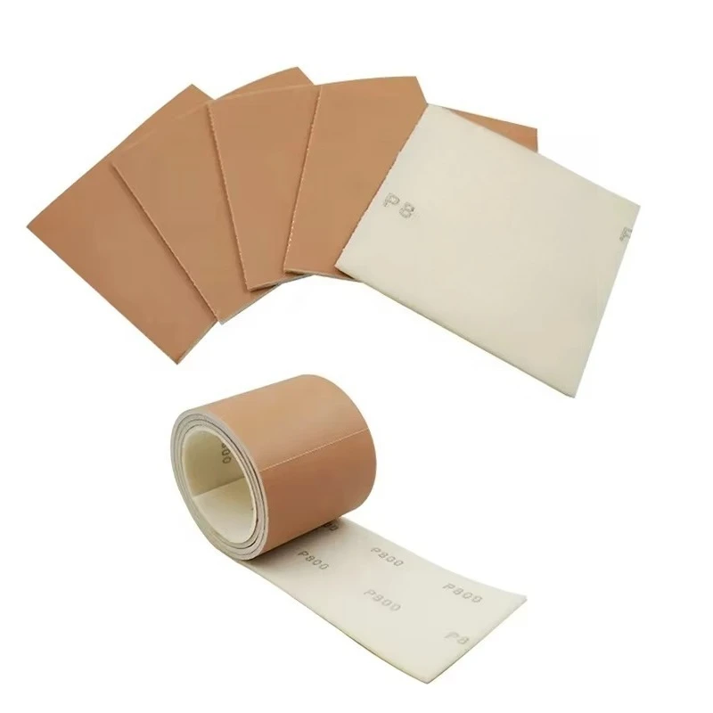 114mm X 25m Latex Paper+ Sponge Soft Flex Wet Dry Sandpaper Sanding Paper Big Roll