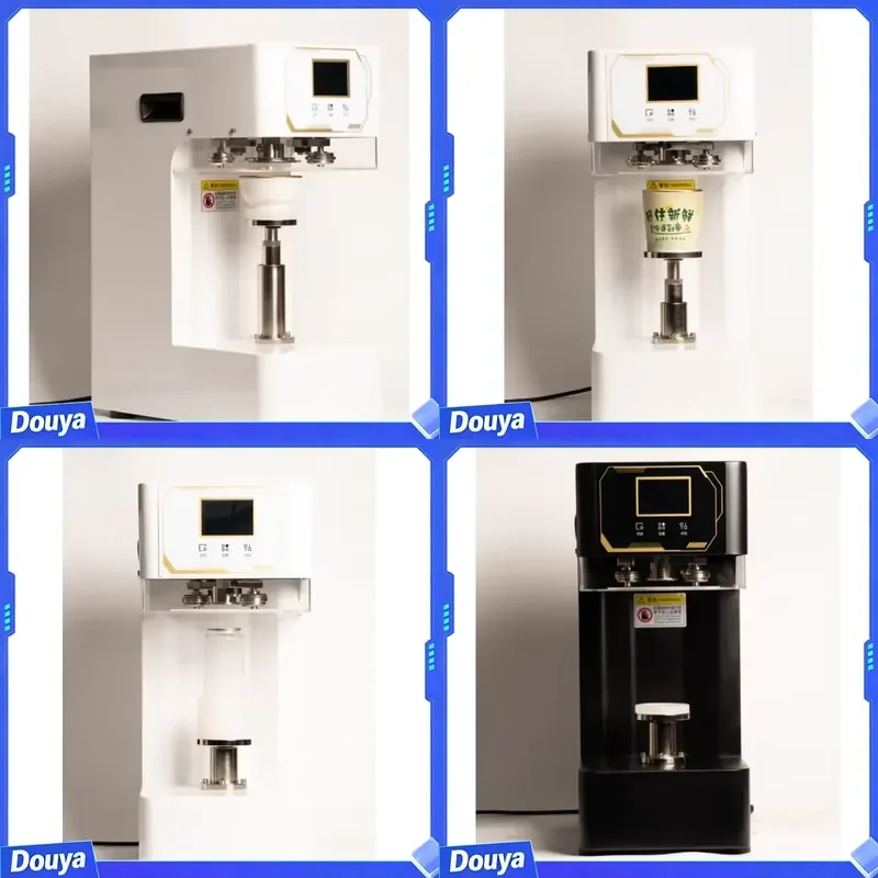 Fully Automatic Electric Plastic PET Beverage Bottle Can Tin Opener Easy-Open Can Sealer