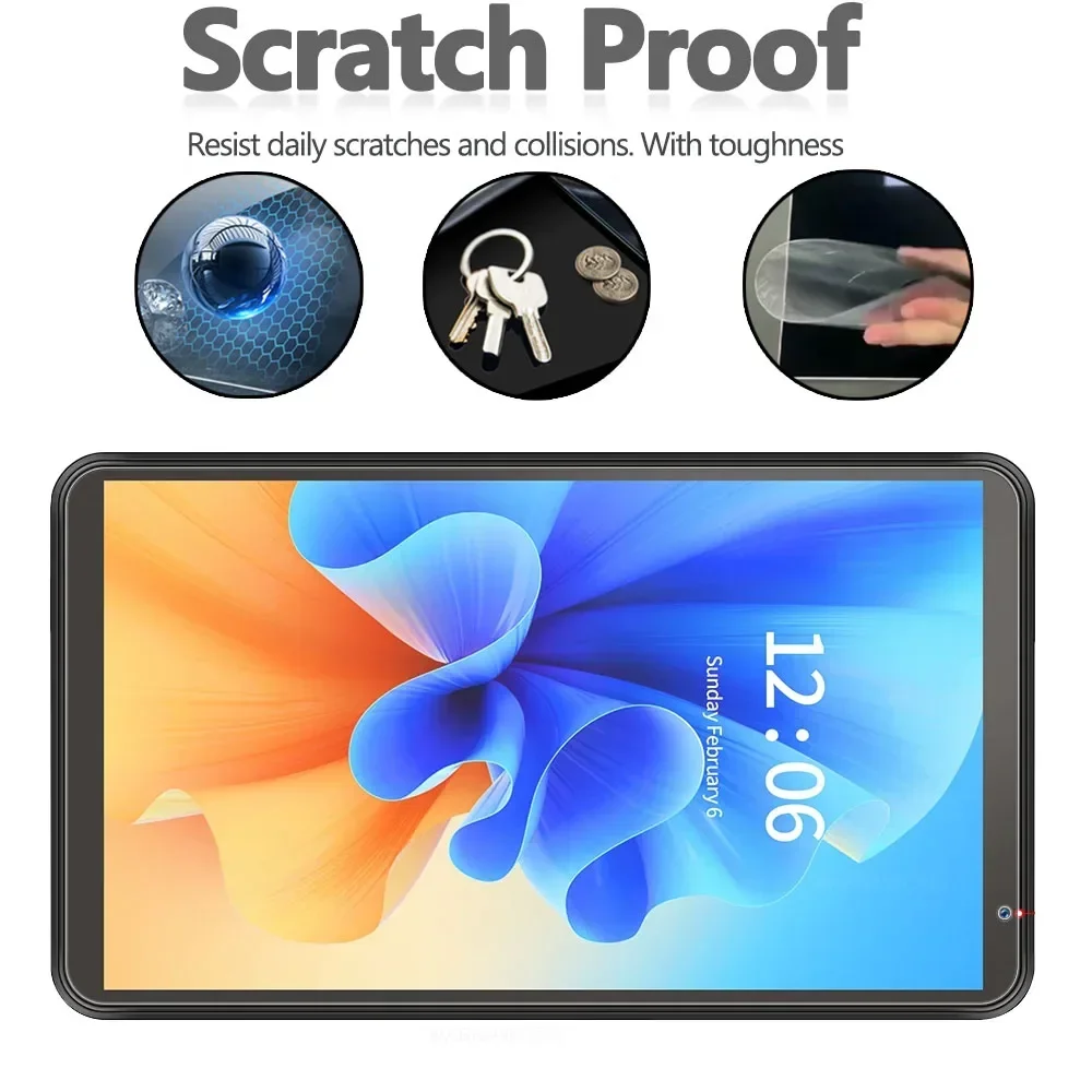Proteggi schermo in vetro temperato antigraffio HD da 2 pezzi per display Pritom Tablet M7 o Tab 7 Pro 7.0