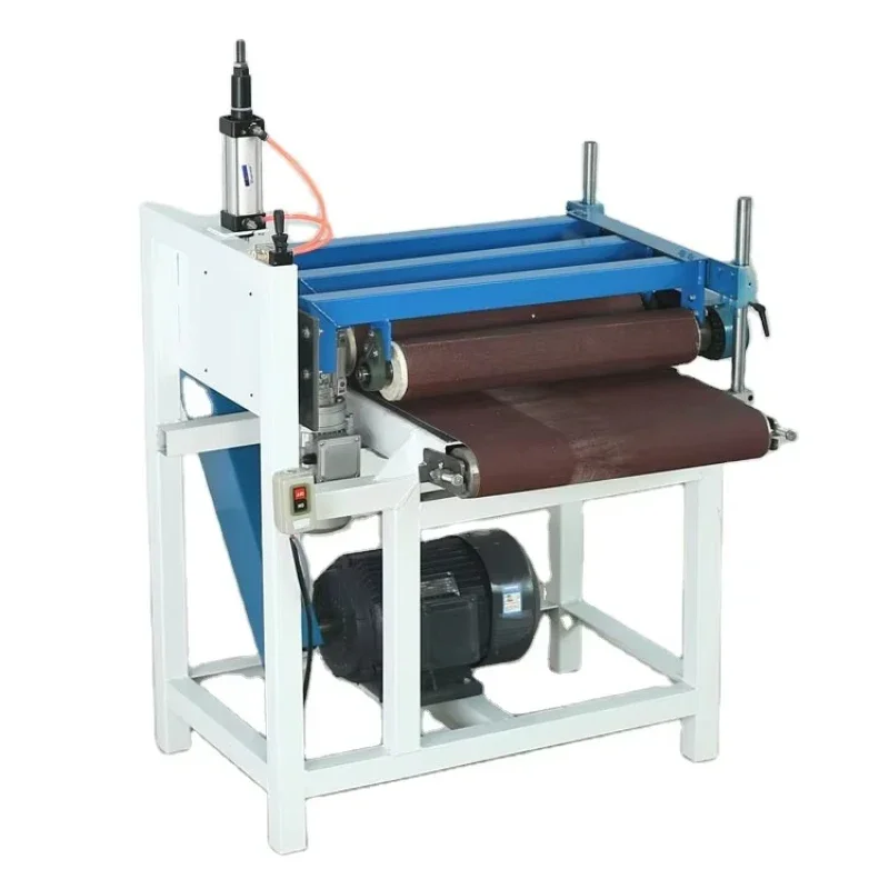 

Surface double roller sander wide belt swing spindle roller sander single-sided belt