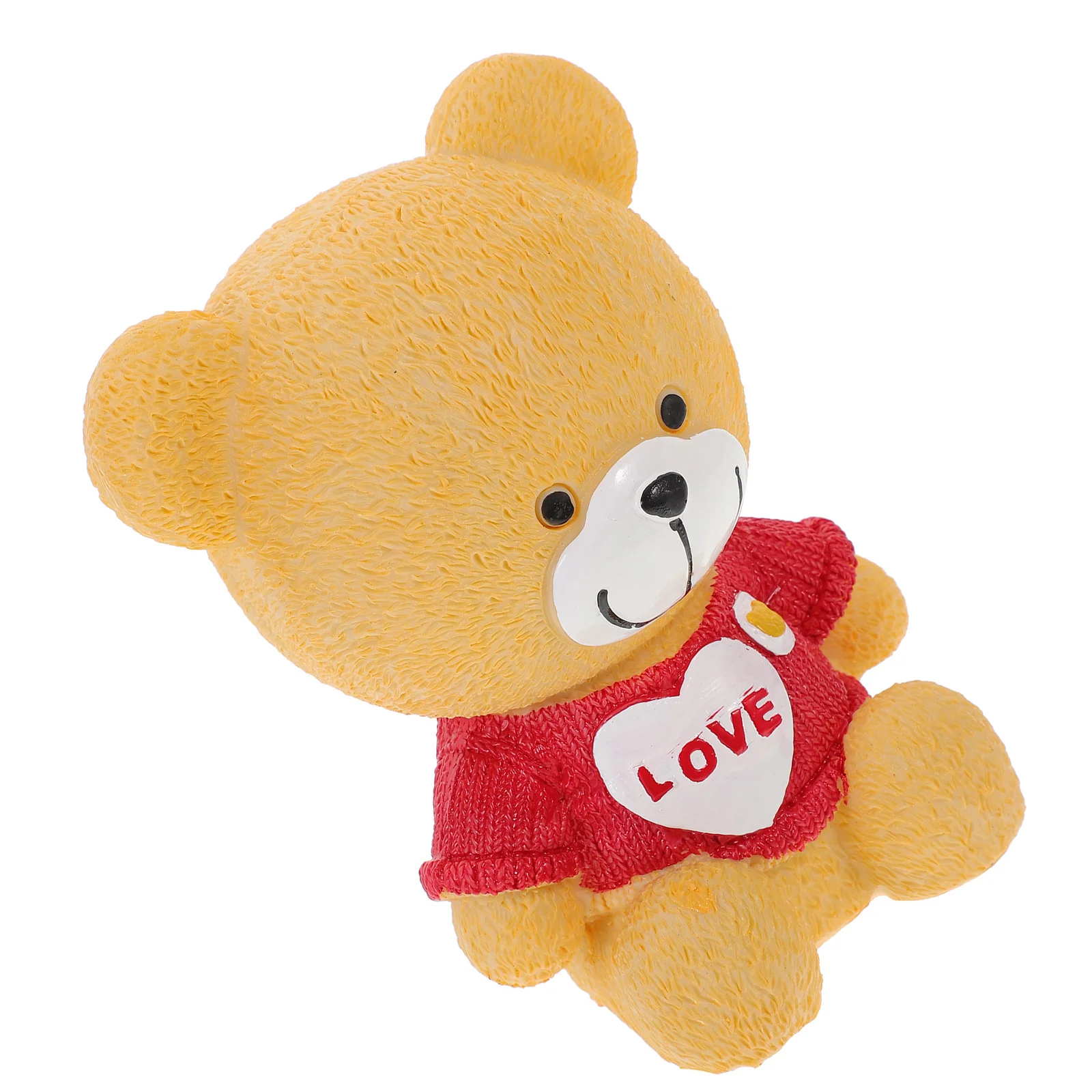 

Creative Bear Shaped Resin Piggy Bank Coin Saving Pot Desktop Decor Money Holder Resin Piggy Bank Bear-Shaped Money Pot