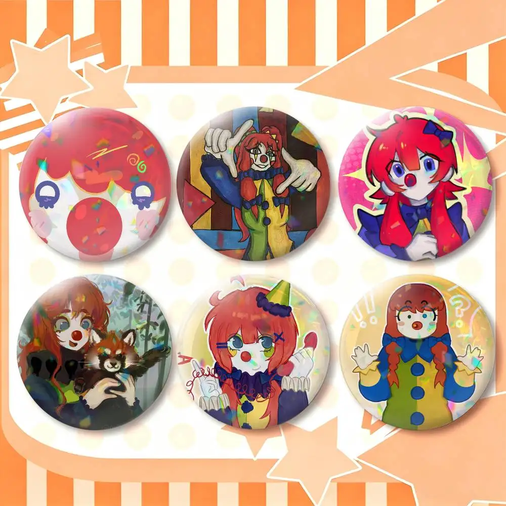 Moe A Regect Game  25mm 32mm 44mm 58mm 75mm Brooches Badges Pins for Accessories Gift