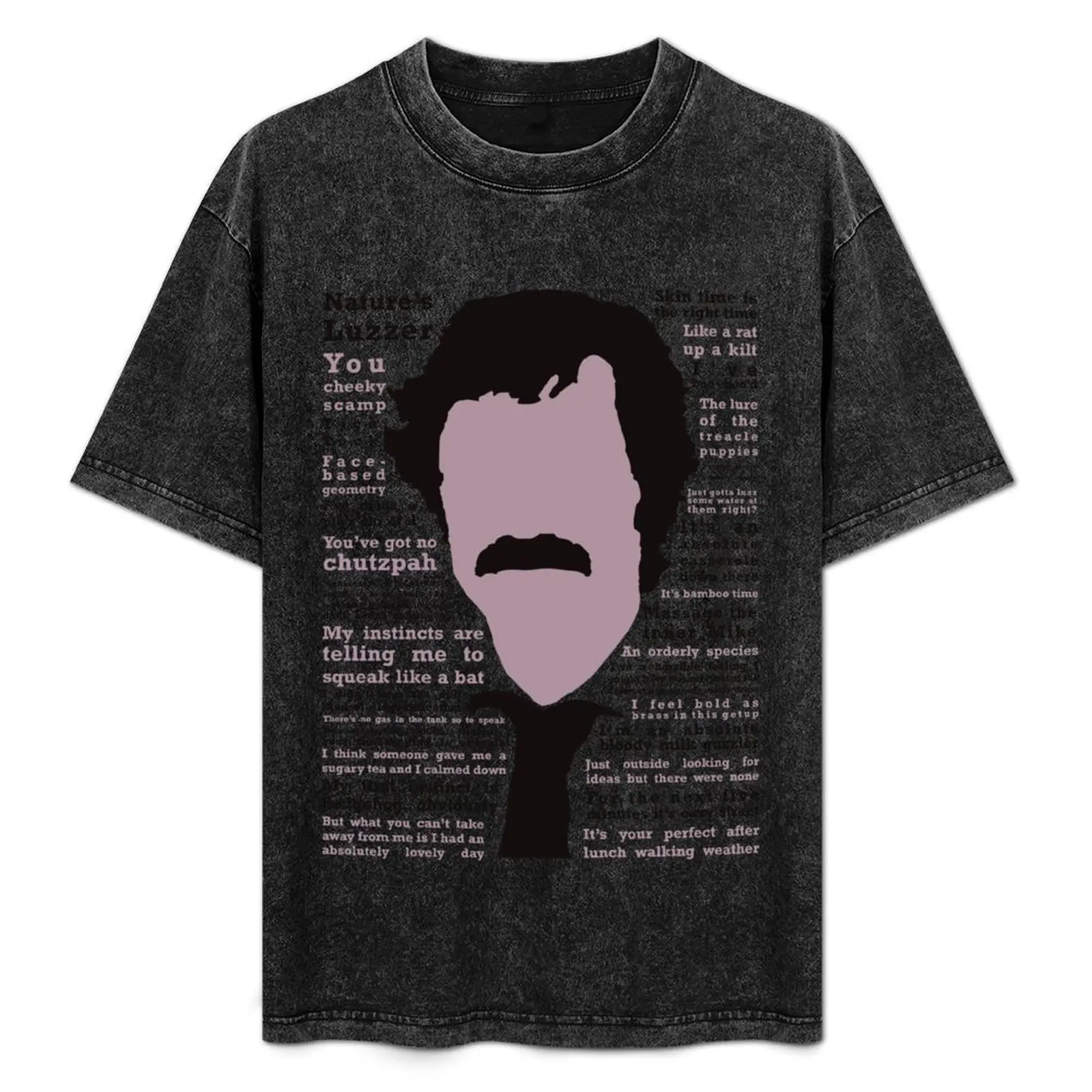 

Mike Wozniak Taskmaster Quotes T-Shirt Quick Dry Sports Short Sleeve Tee