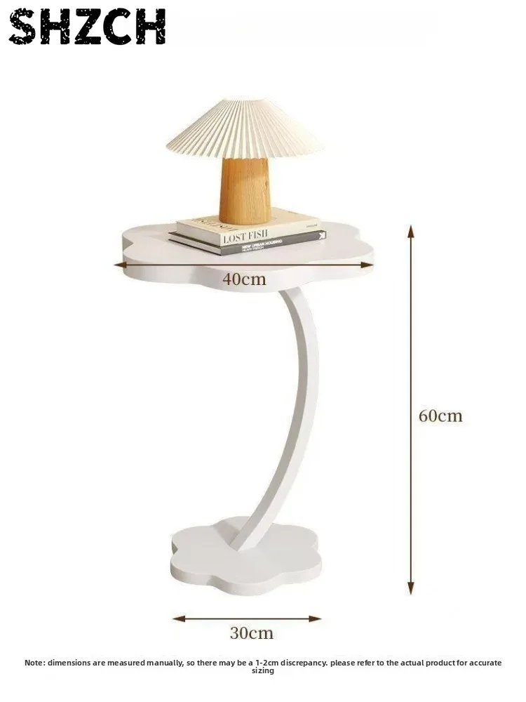 Simple Edge  Design Bedside Table Balcony Cloud Table Simple Small Dining Table Small Storage Rack